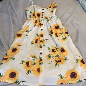Women’s sunflower dress